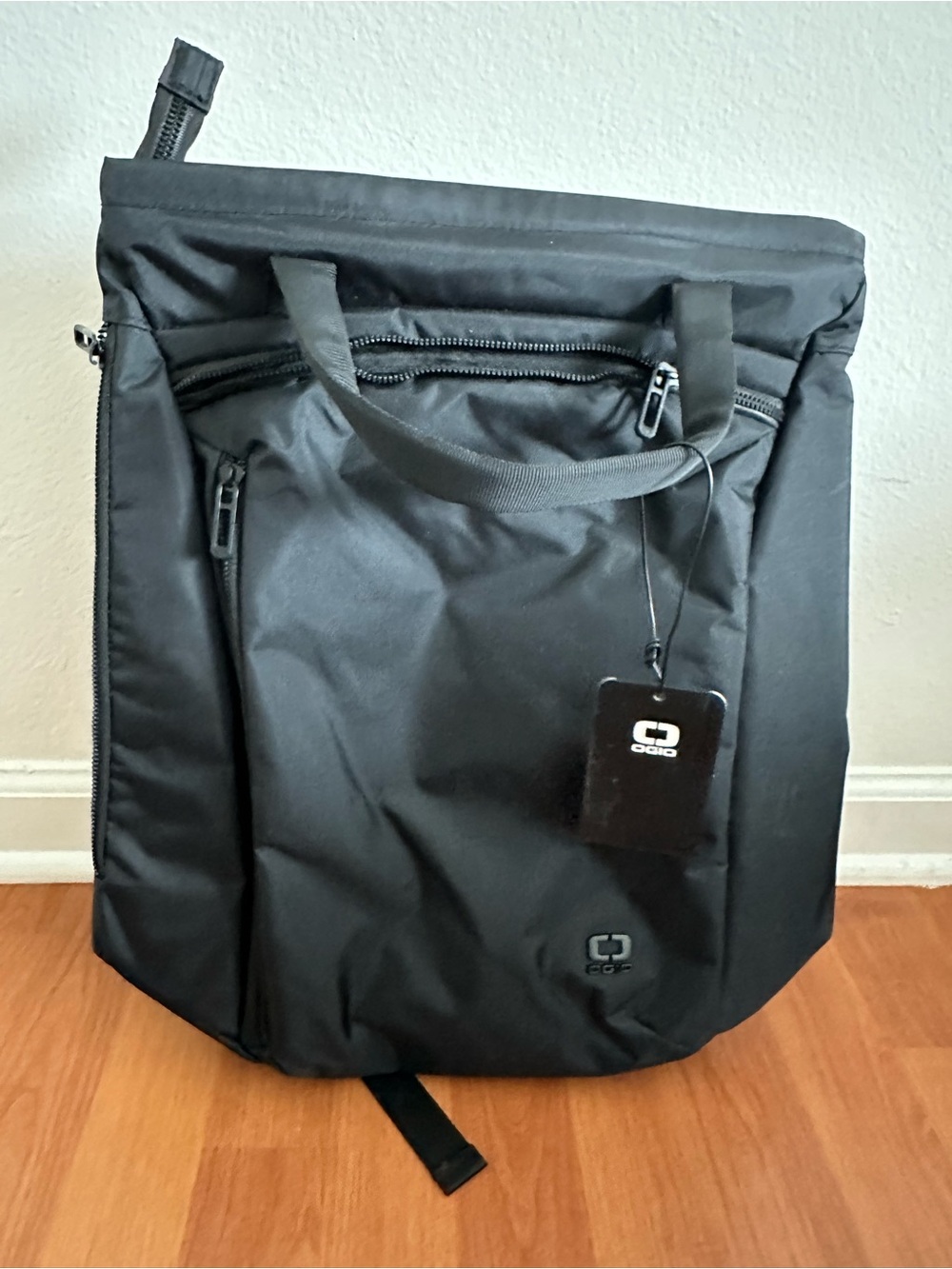OGIO Black Convertible Backpack Tote